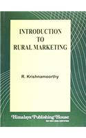 Introduction To Rural Marketing(Pcm 120)