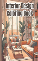 Interior Design Coloring Book