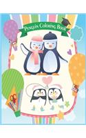 Penguin Coloring Book: All Ages Coloring Book with Beautiful Penguin Designs (Animal Books)