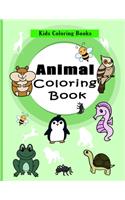 Kids Coloring Books Animal Coloring Book