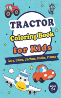 Tractor Coloring Books for Kids Ages 2-4