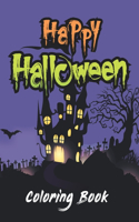 Happy Halloween Coloring Book