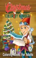 Christmas Color By Number Coloring Books For Adults