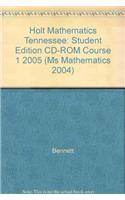 Holt Mathematics Tennessee: Student Edition CD-ROM Course 1 2005