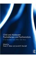 Child and Adolescent Psychotherapy and Psychoanalysis