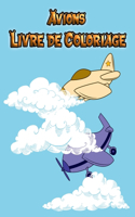 Avions Livre de Coloriage