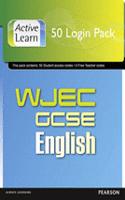 WJEC GCSE English and English Language ActiveLearn 50 User Pack