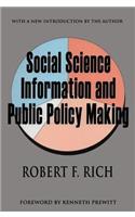 Social Science Information and Public Policy Making