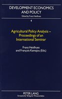 Agricultural Policy Analysis