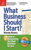 What Business Should I Start?