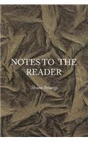 Notes to the Reader