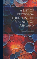 List Of Protozoa Found In The Vicinity Of Ashland