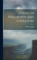 Studies in Philosophy and Literature