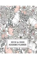 2019 to 2020 Academic Planner
