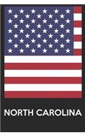 North Carolina: - Blank Page Journal - With No Lines - (Diary, Notebook)