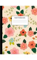 Notebook: Cute Lined Journal Ruled Composition Note Book to Draw and Write In for Girls and Boys - Home School Supplies for K-12 Grade Highschool and College:
