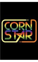 Corn Star: 154 Page Lined Notebook - [6x9]