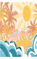 Notizbuch Summer Feeling: Sommer Notizbuch für Urlaubsfeeling