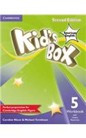 Kid's Box American English Level 5 Workbook with Online Resources