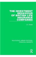 Investment Behaviour of British Life Insurance Companies