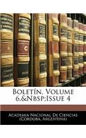 Boletín, Volume 6, Issue 4: (Spanish)