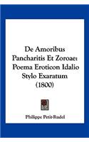 De Amoribus Pancharitis Et Zoroae