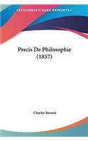 Precis De Philosophie (1857)