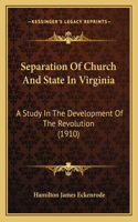 Separation Of Church And State In Virginia