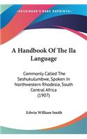 A Handbook Of The Ila Language