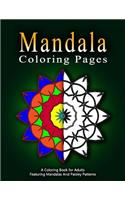 MANDALA COLORING PAGES - Vol.5: adult coloring pages