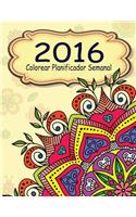 2016 Colorear Planificador Semanal
