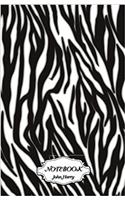 Notebook Journal Dot-grid, Zebra