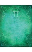 Monogram Shinto Blank Sketchbook: Art Sketch Pad Notebook(47 Monogram Elegance 150 Sketch)
