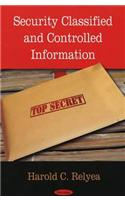 Security Classified & Controlled Information