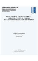Effectiveness and Service Lives/Survival Curves of Various Pavement Rehabilitation Treatments
