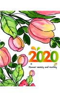 2020 Planner Weekly Monthly