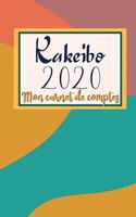 Kakeibo 2020: Mon carnet de Compte
