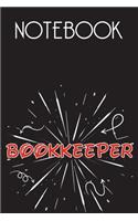 BOOKKEEPER Notebook, Simple Design
