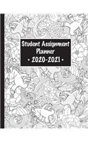 Student Assignment Planner 2020-2021