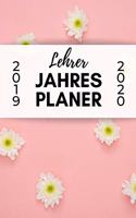 Lehrer Jahres Planer 2019 2020: A5 Lehrerplaner PUNKTIERT Geschenkidee für Lehrer - Abschiedsgeschenk Grundschule - Klassengeschenk - Dankeschön - Geschenk-Buch zum Schulabschluss