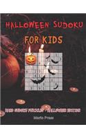 Halloween Sudoku For Kids: Hard Sudoku Puzzles - Halloween Edition