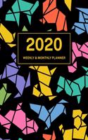 2020 Weekly & Monthly Planner: Jan 1, 2020 to Dec 31, 2020: Origami Dogs One Year Weekly Planner & Schedule Agenda with Inspirational Quotes (Weekly and Monthly Calendar Planner 8