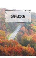 Cameroon: Ruled Travel Diary Notebook or Journey Journal - Lined Trip Pocketbook for Men and Women with Lines