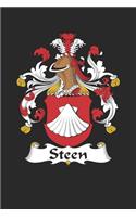 Steen: Steen Coat of Arms and Family Crest Notebook Journal (6 x 9 - 100 pages)