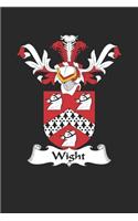 Wight: Wight Coat of Arms and Family Crest Notebook Journal (6 x 9 - 100 pages)