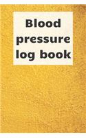 Blood Pressure Log Book