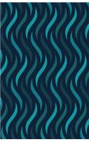 Organize My Internet Password: With Seamless Wavy Background Texture Cover(9 Password Logbook)