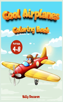 Cool Airplanes Coloring Book