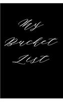 My Bucket List