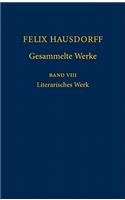 Felix Hausdorff Gesammelte Werke, Band VIII